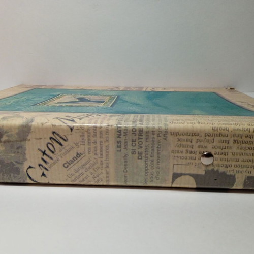 Document folder with rings