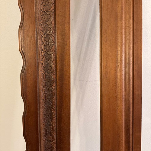 Wooden Curtain Holders set of 3 used, elegant handcrafted design