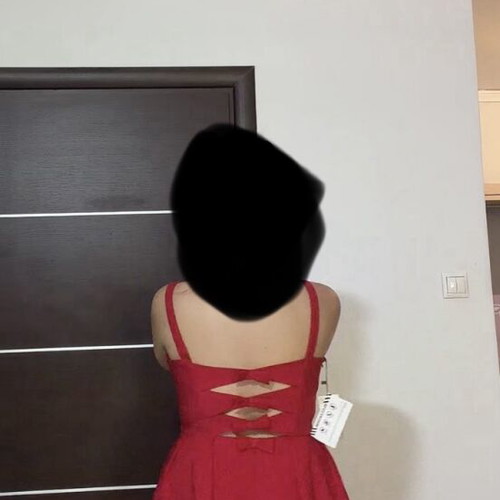 Red Dress Trendyol new, size XL