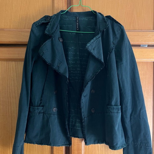 Manila Grace jacket olive like new, size M
