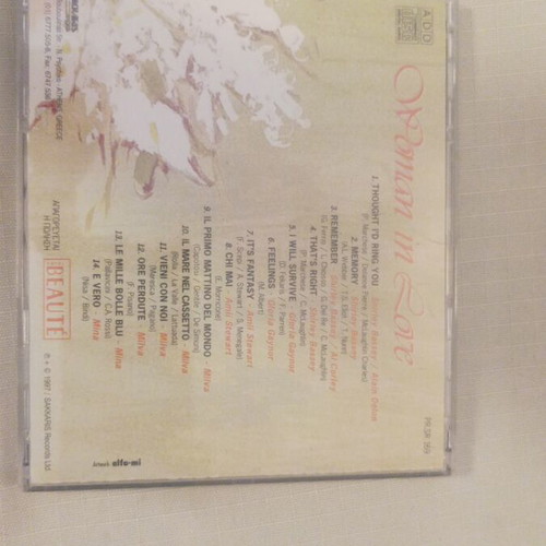 Woman in Love CD like new, classical genre
