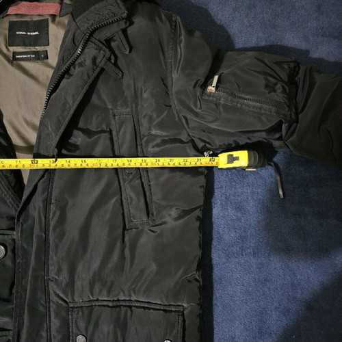 Thick winter jacket used, black, size L