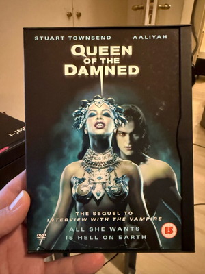Queen of the Damned DVD used with Greek subtitles, rare slipcover