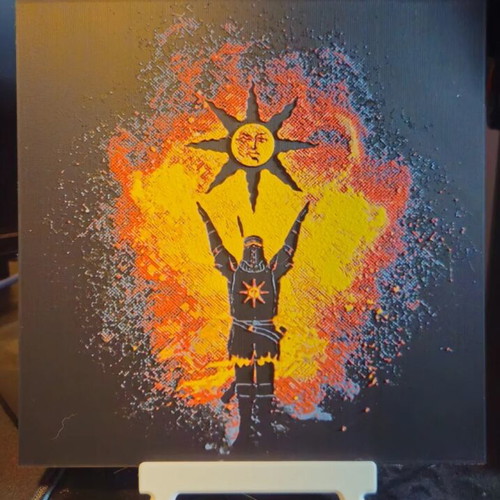 Dark Souls Praise the Sun Canvas new, extra high quality