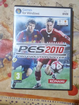PES 2010 Pro Evolution Soccer PC DVD like new