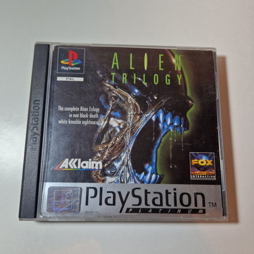 Alien Trilogy παιχνίδι PS1 σαν καινούργιο, πλήρες και λειτουργικό