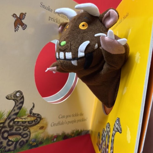 The Gruffalo Puppet Book used