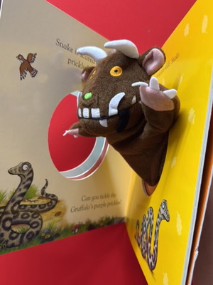 The Gruffalo Puppet Book used