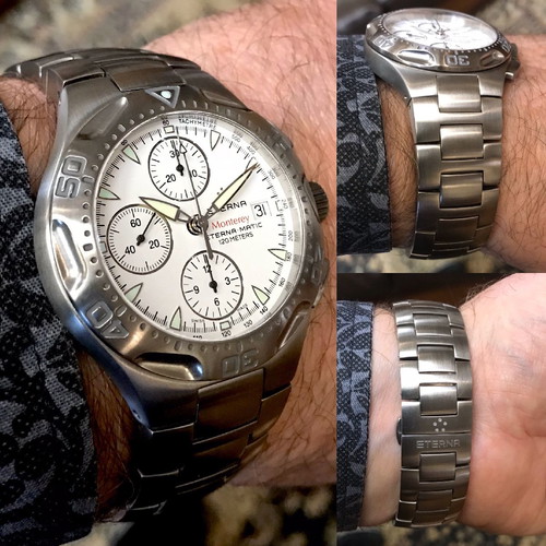 Eterna Matic Automatic Chronograph Monterey new men's watch