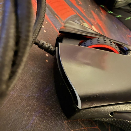 Razer DeathAdder Elite gaming mouse used, 16,000 DPI RGB Chroma