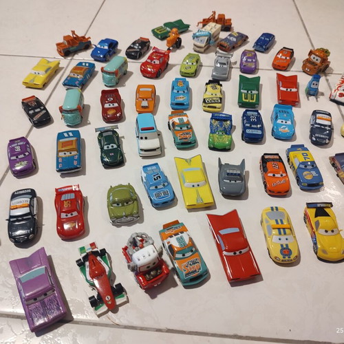 Disney Pixar Cars collection of 56 toy cars