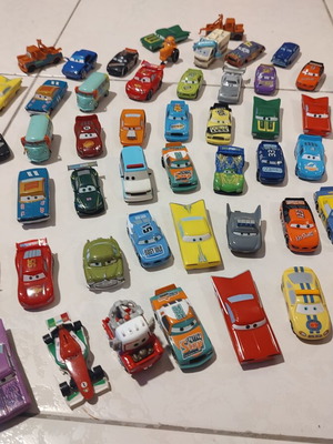 Disney Pixar Cars collection of 56 toy cars