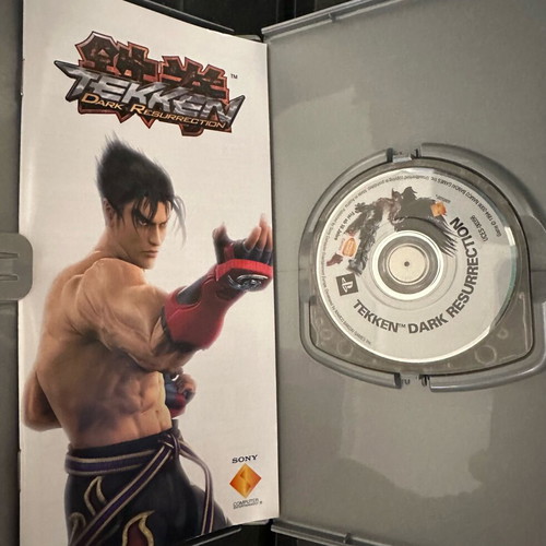 Tekken Dark Resurrection PSP used with case and booklet