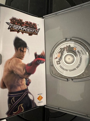 Tekken Dark Resurrection PSP used with case and booklet
