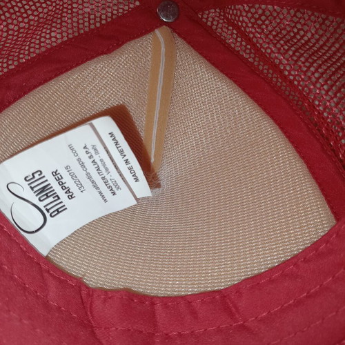 Unisex cap new, red, size L