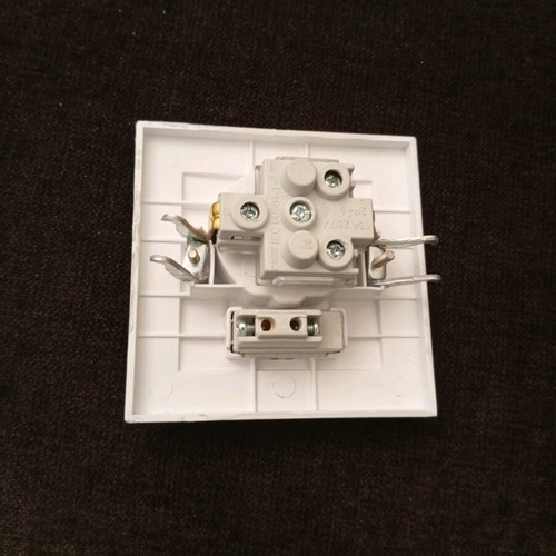 Flush power socket with switch like new