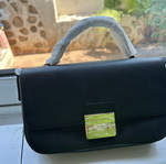 Emporio Armani handbag new, black and gold