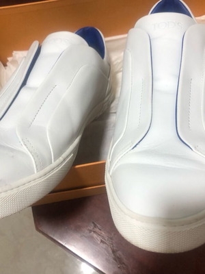 Ανδρικά παπούτσια Tod’s καινούργια, μέγεθος 45, άσπρα