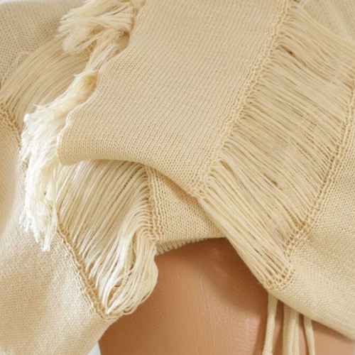 Beachwear set with skirt and top beige new