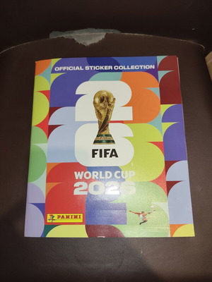 Άλμπουμ αυτοκόλλητων Fifa World Cup 2026 με περίπου 300 αυτοκόλλητα