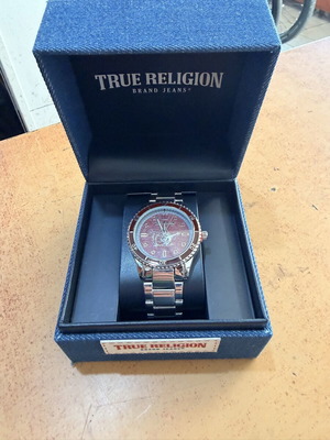 True Religion men's watch new with original box