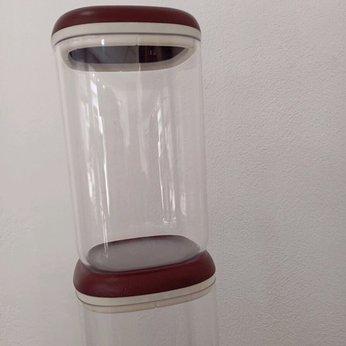 Crystal Twist Tupperware storage containers used, 1.8lt & 1.3lt set of 2