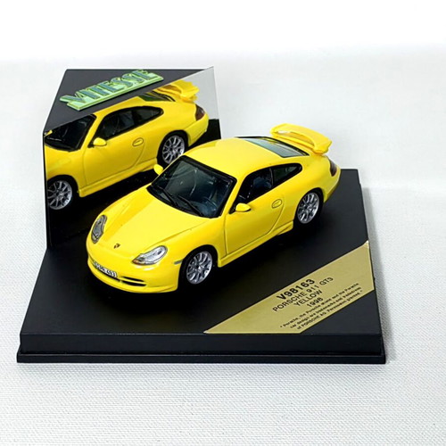 Porsche 996 911 C2 3.6 GT3 1998 Yellow Diecast Model New