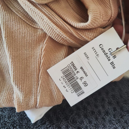 Nude Sleeveless Blouse