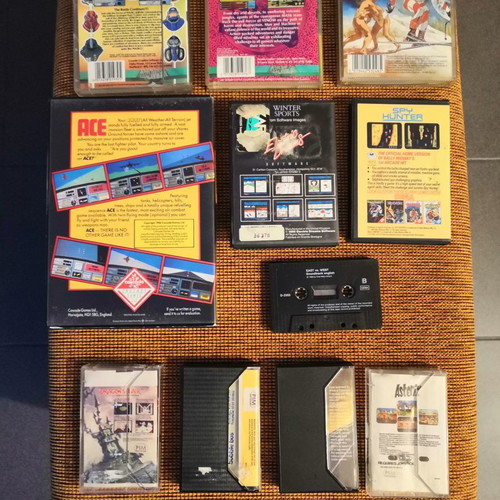 Spectrum games used, pack of 10 with soundtrack cassette