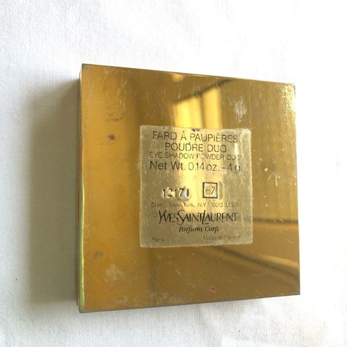 Yves Saint Laurent eyeshadow duo used, color 67