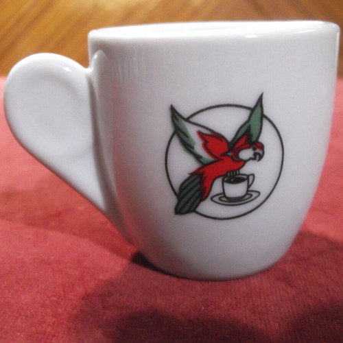 Vintage Loumidis Papagalos Greek Coffee Cup like new