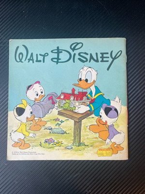 Vintage Walt Disney book Donald Duck Deux Coqs d’Or French
