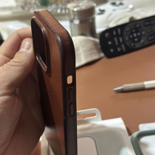 iPhone 14 Pro cases used, leather and silicone