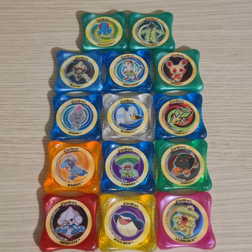 Pokemon caps used, pack of 22 pieces