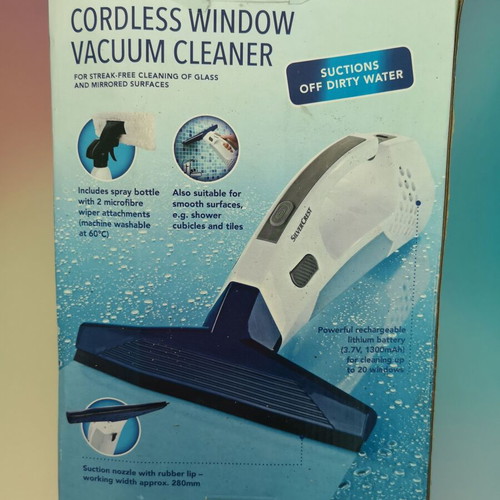 SilverCrest Cordless Window Cleaner new
