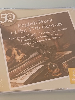 English Music Of The 17th Century 2CD new, classical