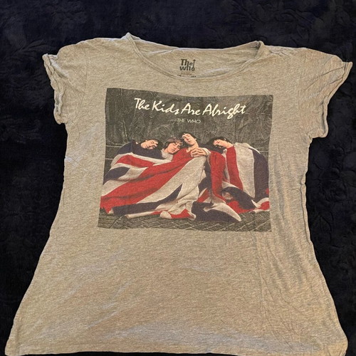 Women's T-shirt used Pull & Bear gray size M