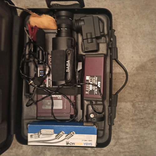 Saba Videomovie VM6700 video camera used, VHS-C