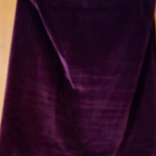 Women's velvet tailored suit like new, handmade with decorative details