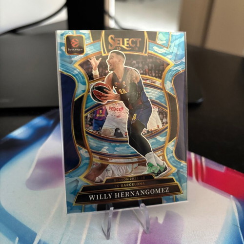 Willy Hernangomez 2025-26 Panini Select EuroLeague Winter Camo card like new