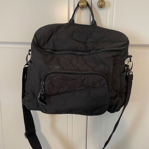 Mama's bag used, crossbody and backpack with bottle holder