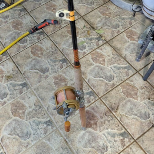 Big Game fishing rods with PENN International 50 reels used