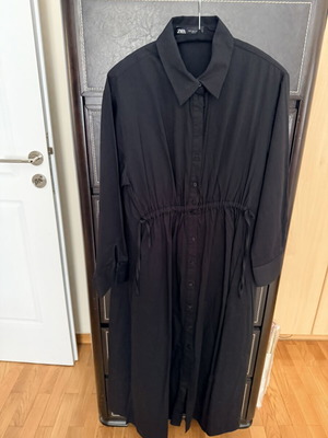 Zara Oversize Shirt Dress black, like new, size M
