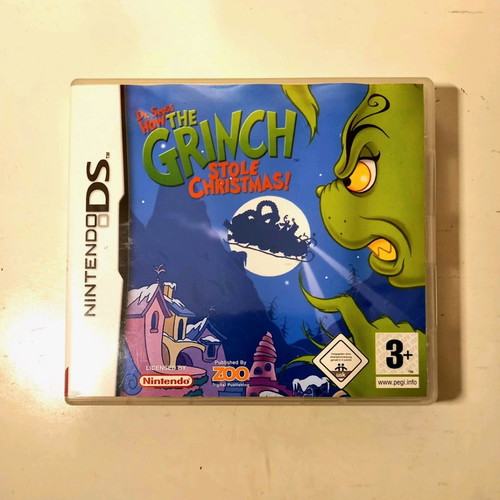 Nintendo DS Dr. Seuss: How the Grinch Stole Christmas like new