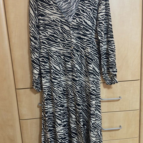 Stradivarius long dress like new, multicolor, size S