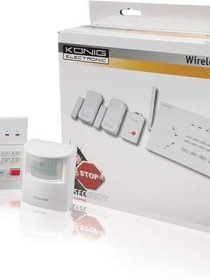 Konig SEC-ALARM200 wireless alarm system used
