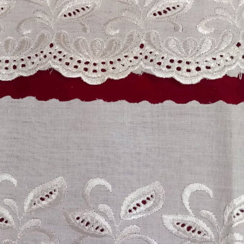 White lace new, 4.5 meters by 11 centimeters wide