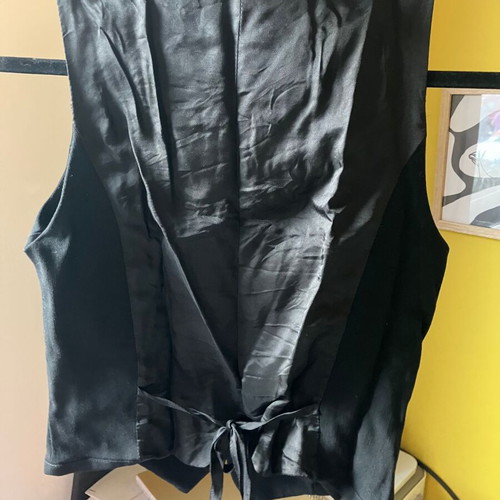 Zara vest used, black, size M