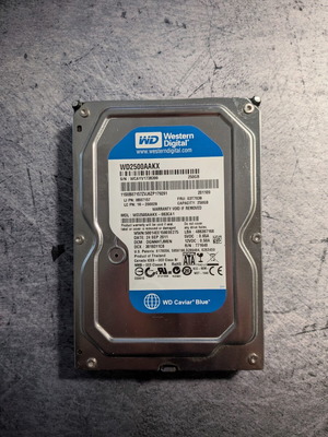 WD2500AKXX HDD, used