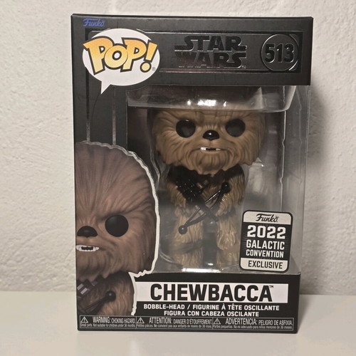 Funko POP! Star Wars Celebration Chewbacca 2022 Galactic Convention Exclusive like new